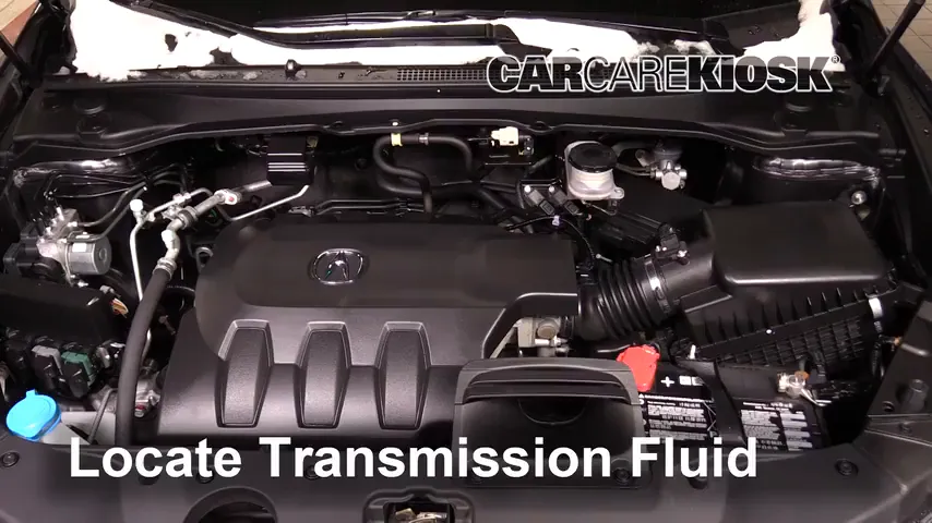2016 Acura RDX 3.5L V6 Transmission Fluid Check Fluid Level